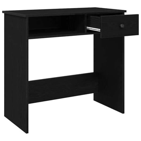 Maison Exclusive - Sort Kontor 80x40x75 cm Agglomereret Svart