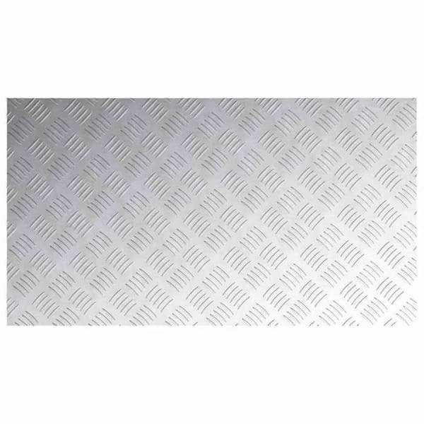Maison Exclusive - Nez de marche 2 pc 90 x 50 cm Silver Aluminium Rektangulär