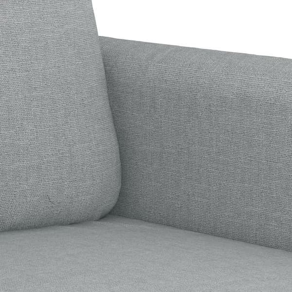 Maison Exclusive - Sæt af 2 sofaer med puder Lys grå Stof