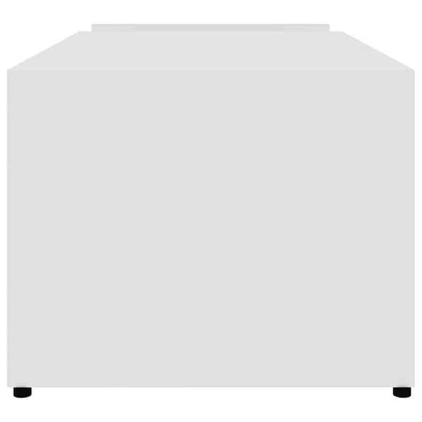 Bord - EKSKLUSIV HUS - 90 x 45 x 35 cm - Hvid - Spånplader - Opbevaringsrum Vit