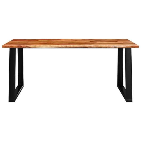 Maison Exclusive - Spisebord 180x90x75 cm solid akacietræ med skarp kant