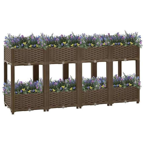 Maison Exclusive - Hævet seng 160x40x71 cm Polypropylen