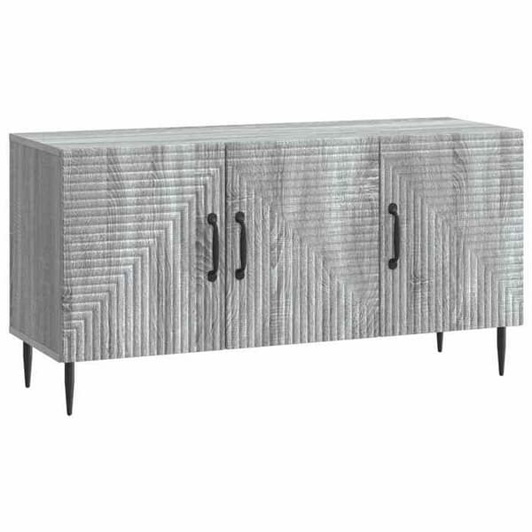 Maison Exclusive - TV-möbel Sonoma grå 99 x 34,5 x 50 cm Ingenjörsträ Sonoma grå