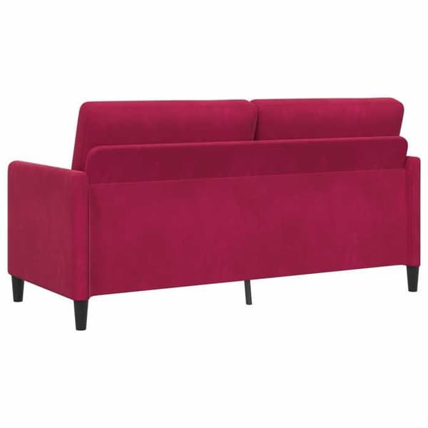 Maison Exclusive - Sohva säilytystilalla Bordeaux 172 x 78 x 87 cm Polyester