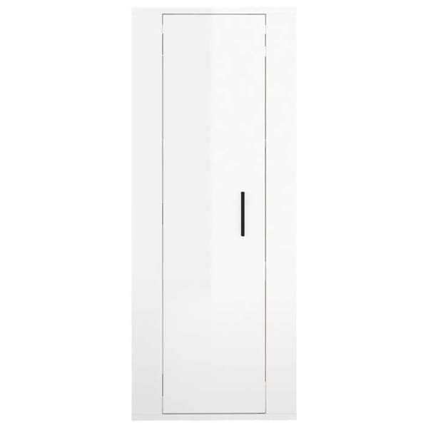 Maison Exclusive - Väggmonterad TV-möbel Vit blank 40x34,5x100 cm