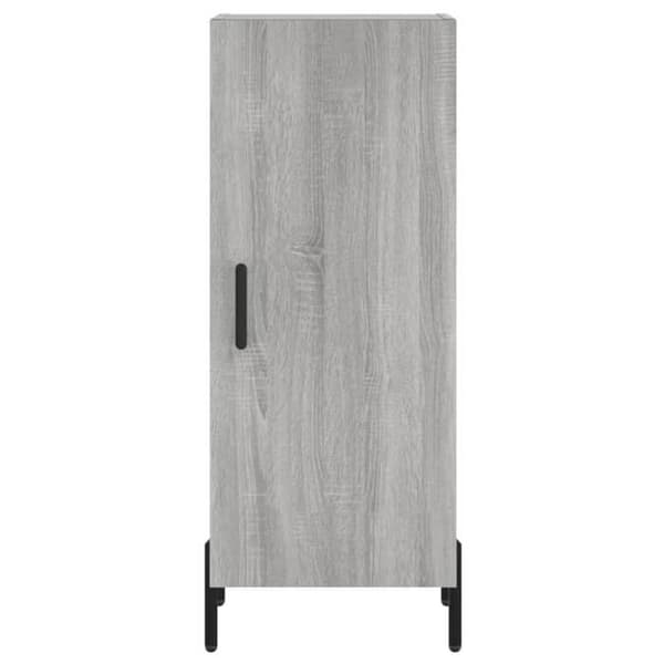 Maison Exclusive - Buffet Sonoma grå 34,5x34x90 cm Ingenjörsträ