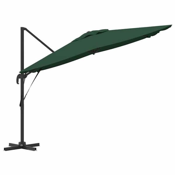 Maison Exclusive - Parasol Roma Rektangulär 286 x 284 x 265 cm Grön