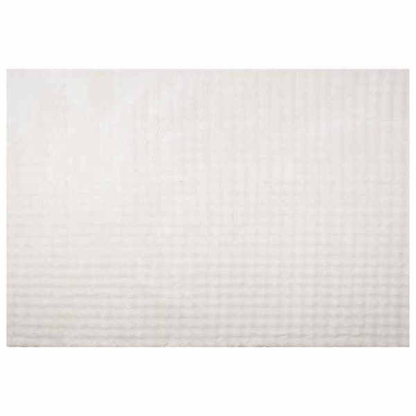 Maison Exclusive - SIROLO Crème pinta-matto 170 x 120 cm Polyester