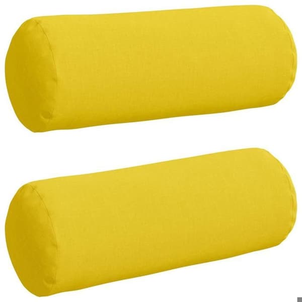 Sittkudde - EXKLUSIV HEM - 25x25 cm - Avtagbar - Polyester - Gul