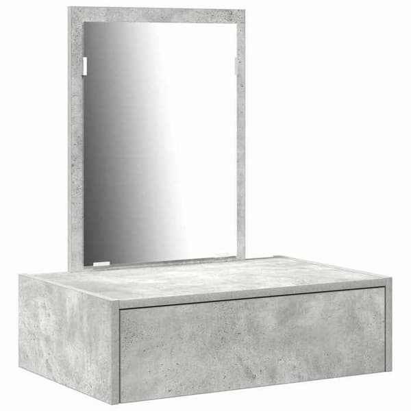 Maison Exclusive - Grå Sminkbord 60 x 40 x 70 cm Ingenjörsträ Grå