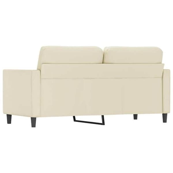 Maison Exclusive - 2-personers sofa Creme 140 cm Syntetisk læder