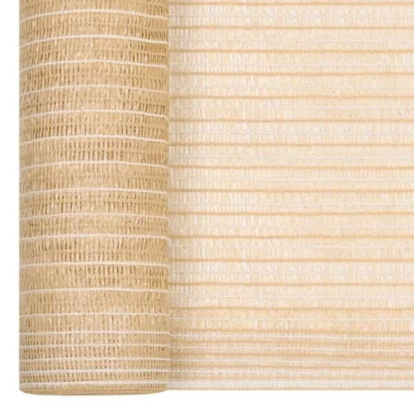 Maison Exclusive - Beige skærmnet 1,2x50 m PEHD 75 g/m² beige