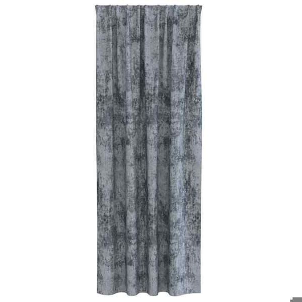 Maison Exclusive - Gardiner i sammet 2 st Grå Silver 260 x 140 cm Sammet
