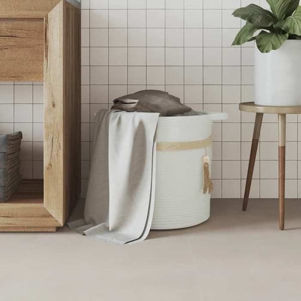 Maison Exclusive - Förvaringskorg vit Ø38x36 cm bomull Vit
