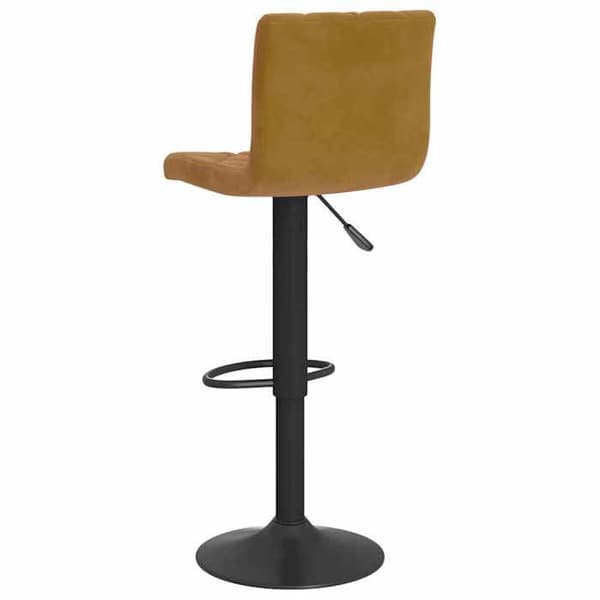 Maison Exclusive - Barstolar set om 2 brun sammet