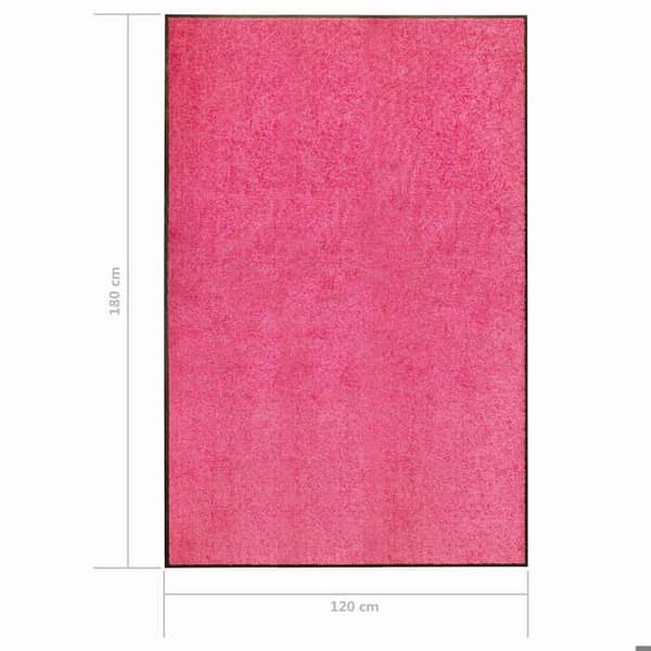 Maison Exclusive - Vaskbar dørmåtte Rosa 120x180 cm Ros