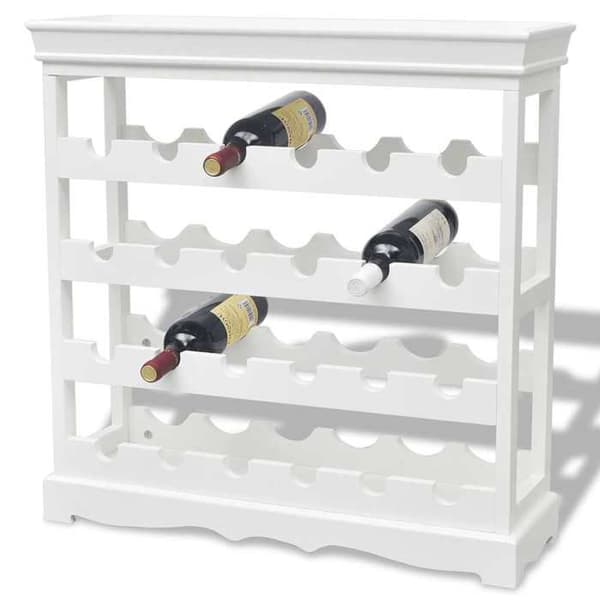 Maison Exclusive - Vinflaskskåp Abreu Blanc Vit