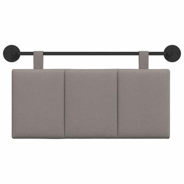 Maison Exclusive - Hängande sänggavel i taupe sammet Taupe (sammet)