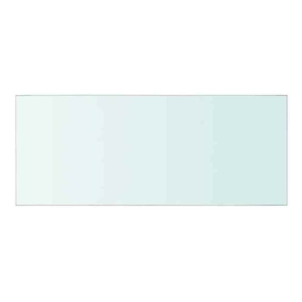 Maison Exclusive - Panel til hylde Klart glas 50 x 20 cm