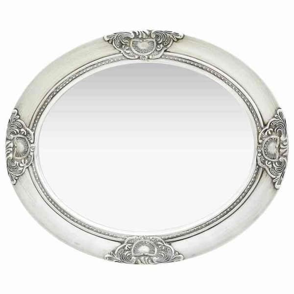 Maison Exclusive - Barok stil vægspejl 50x60 cm Sølv Silver