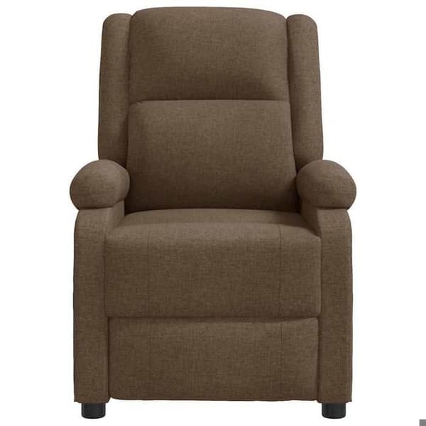 Maison Exclusive - Massagefåtölj Brun Tyg