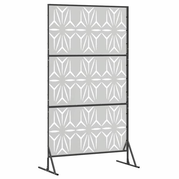 Maison Exclusive - Integritetsskärm 100 x 50 x 180 cm Galvaniserat stål