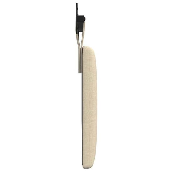 Maison Exclusive - Hängande sänggavel Creme tyg