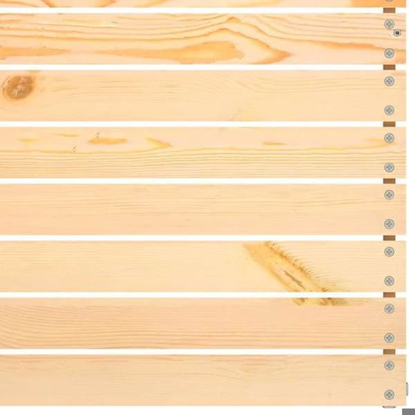 Havemøbel 2 pladser - MAISON EXCLUSIVE - Modulerbart design - Massivt fyrretræ - Puder - Grå