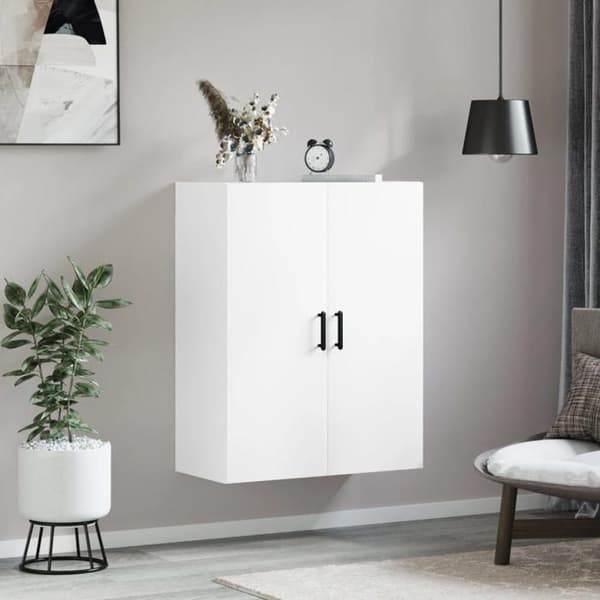 Maison Exclusive - Väggskåp vit 69,5x34x90 cm Vit