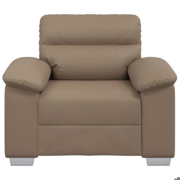 Maison Exclusive - Cappuccino lænestol 100x81x84 cm i kunstlæder