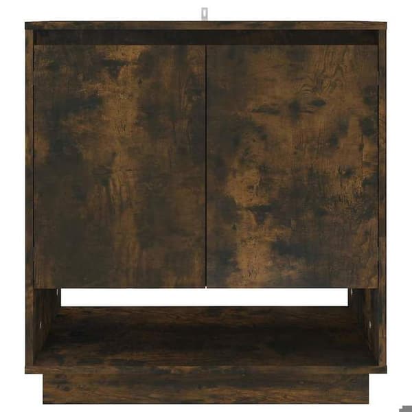 Maison Exclusive - Buffet Røget Eg 70x41x75 cm Ingeniørtræ