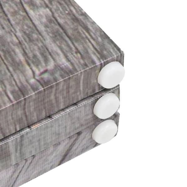 Maison Exclusive - Foldbar skillevæg 228 x 170 cm Lac
