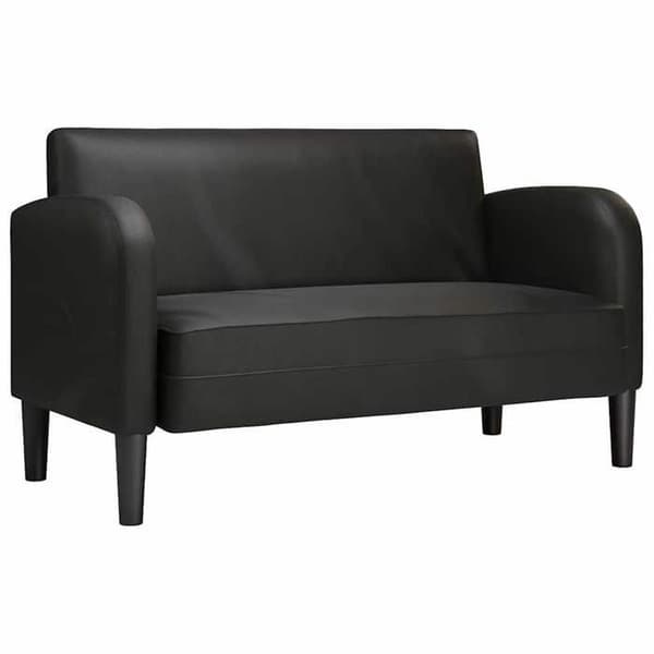 Maison Exclusive - Sort 110 cm sofa med kunstlæder
