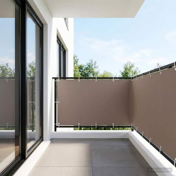 Maison Exclusive - Integritetsskärm för balkong 1,2 x 25 m