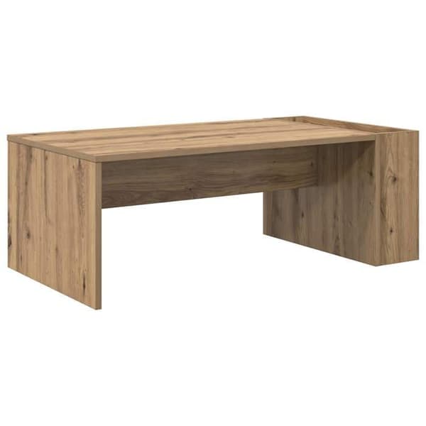 Bord - EKSKLUSIV HUS - 95 x 50 x 34 cm - Ingeniørtræ - Rektangulær - Brun