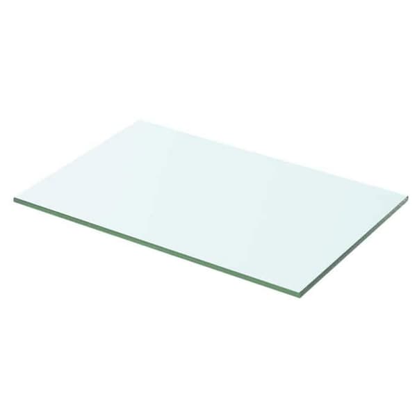 Maison Exclusive - Panel til hylde Klart glas 50 x 25 cm Transparent