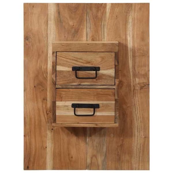 Maison Exclusive - Natbord 60x32x80 cm solid akacietræ