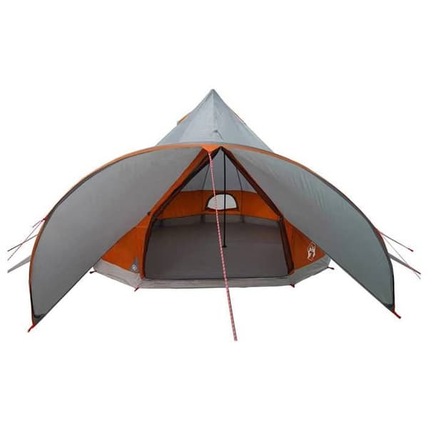 Maison Exclusive - Teepee Telt til 3 personer Grå og orange