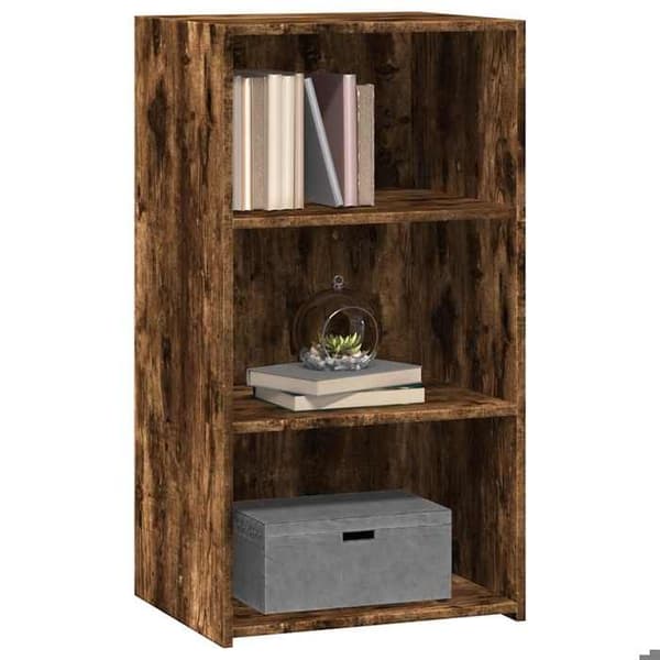 Maison Exclusive - Buffé ek rökig 50x41x93 cm ingenjörsträ