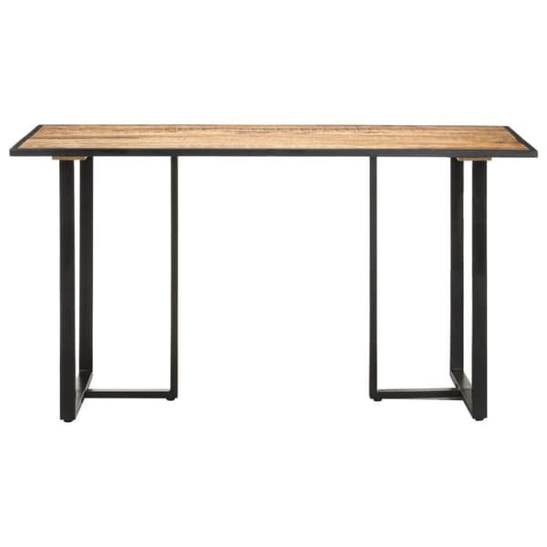 Maison Exclusive - Spisebord 140 cm Ubehandlet mangotræ