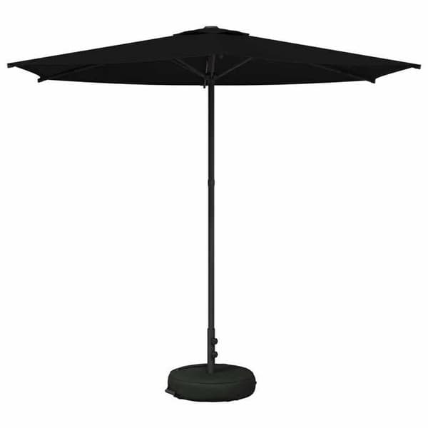 Maison Exclusive - Trädgårdsparasol med bas 270 x 270 cm Polyester