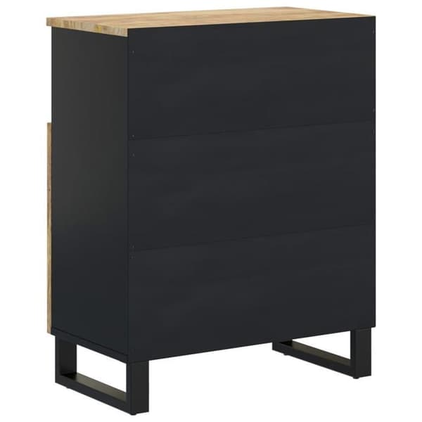 Maison Exclusive - Buffet med 2 døre 60x33x75 cm massiv mangotræ
