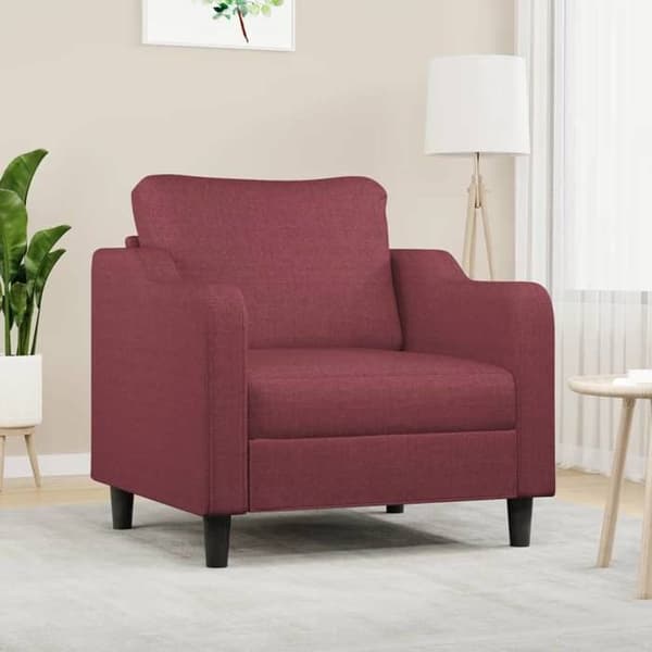 Maison Exclusive - Rød bordeaux Stol 60 cm Stof