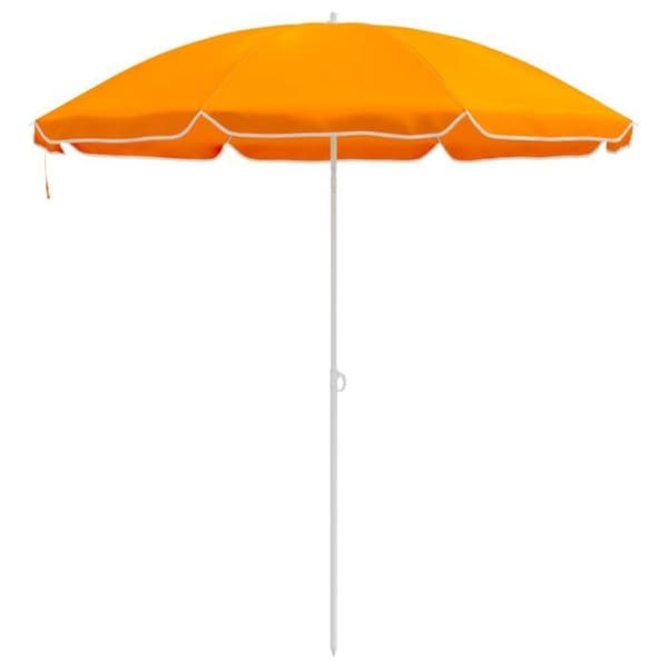 Maison Exclusive - Trädgårdsparasol 240 cm polyester 170T Orange