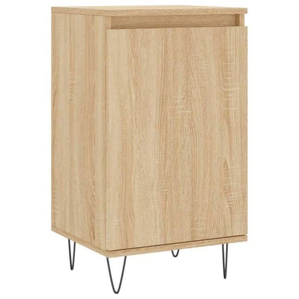 Maison Exclusive - Buffé ek sonoma 40x35x70 cm ingenjörsträ