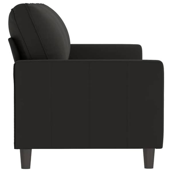 Maison Exclusive - 3-paikkainen sohva musta 180 cm sametti