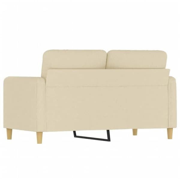Maison Exclusive - 2-personers sofa Creme 120 cm Stof