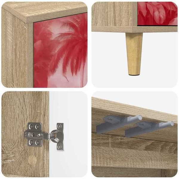 Maison Exclusive - Buffet AACHEN Sonoma 69 x 33 x 75 cm Tekninen puu