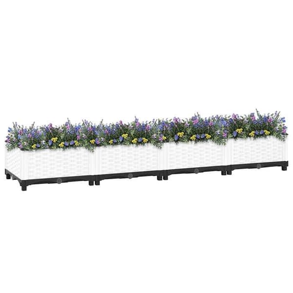 Maison Exclusive - Hög säng 160x40x23 cm Polypropylen Vit