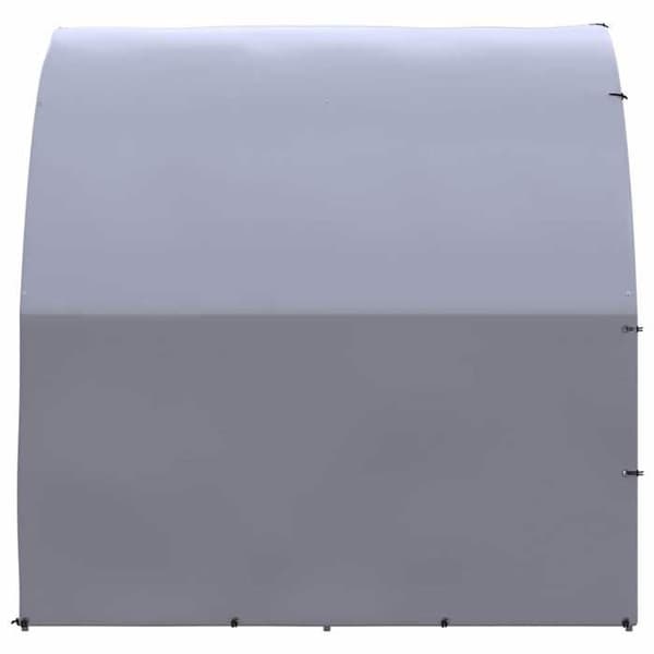 Maison Exclusive - Utomhus hönshus 3x24x2 m Galvaniserat stål